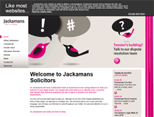 Tablet Screenshot of jackamans.co.uk